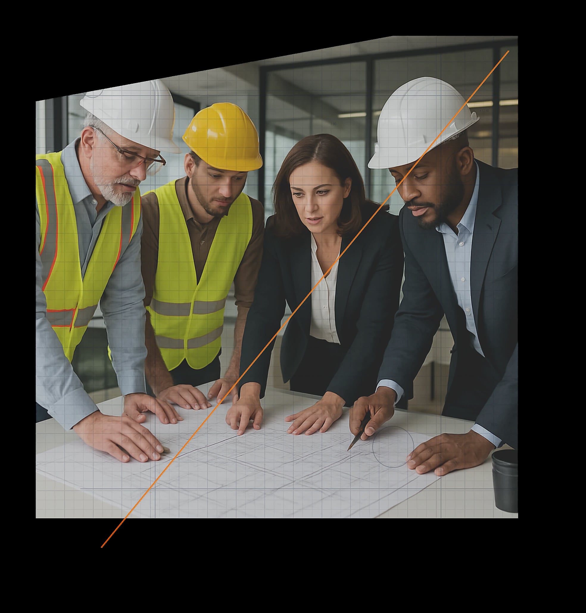 Plan architectural et bâtiment Houmi Construction