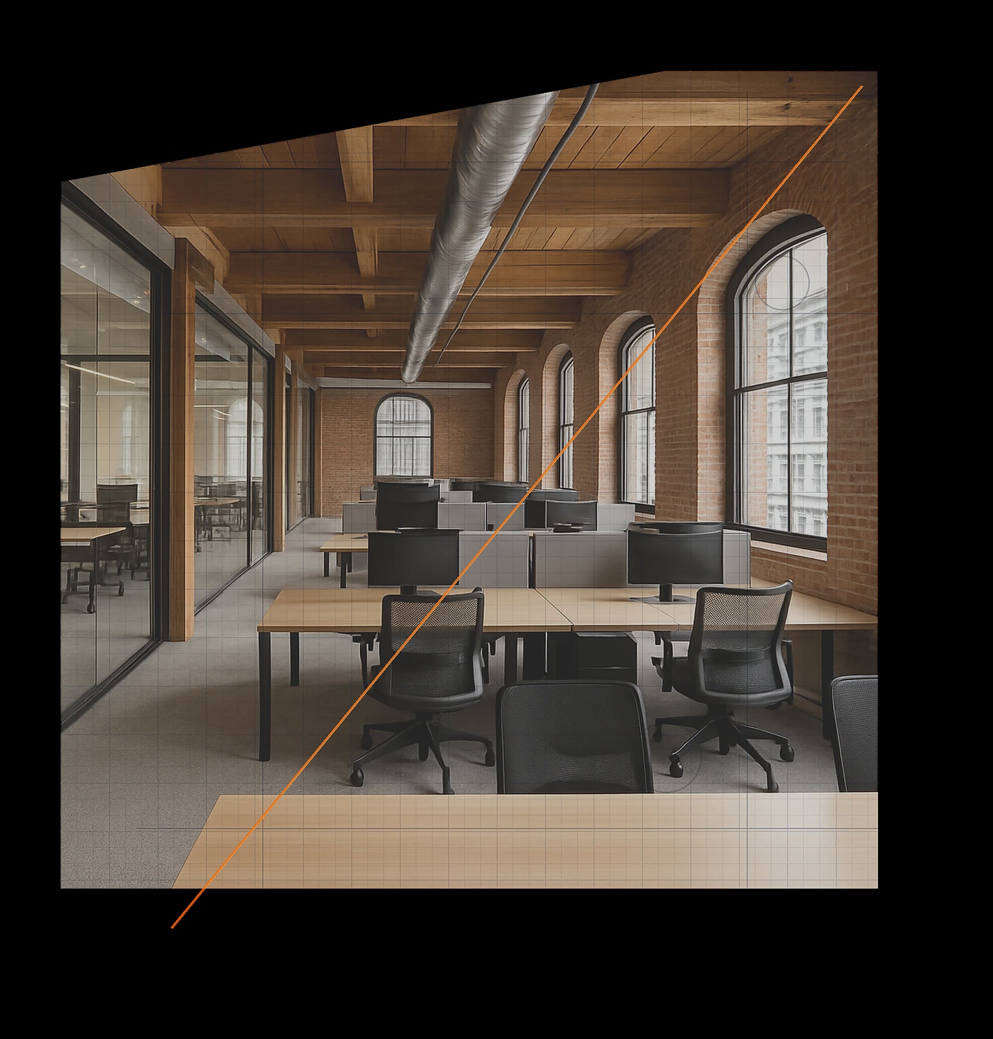 Plan architectural et bâtiment Houmi Construction